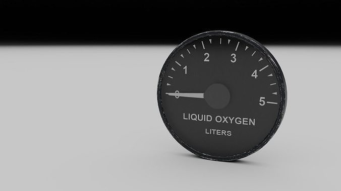 F16 Liquid Oxygen Indicator 3D model