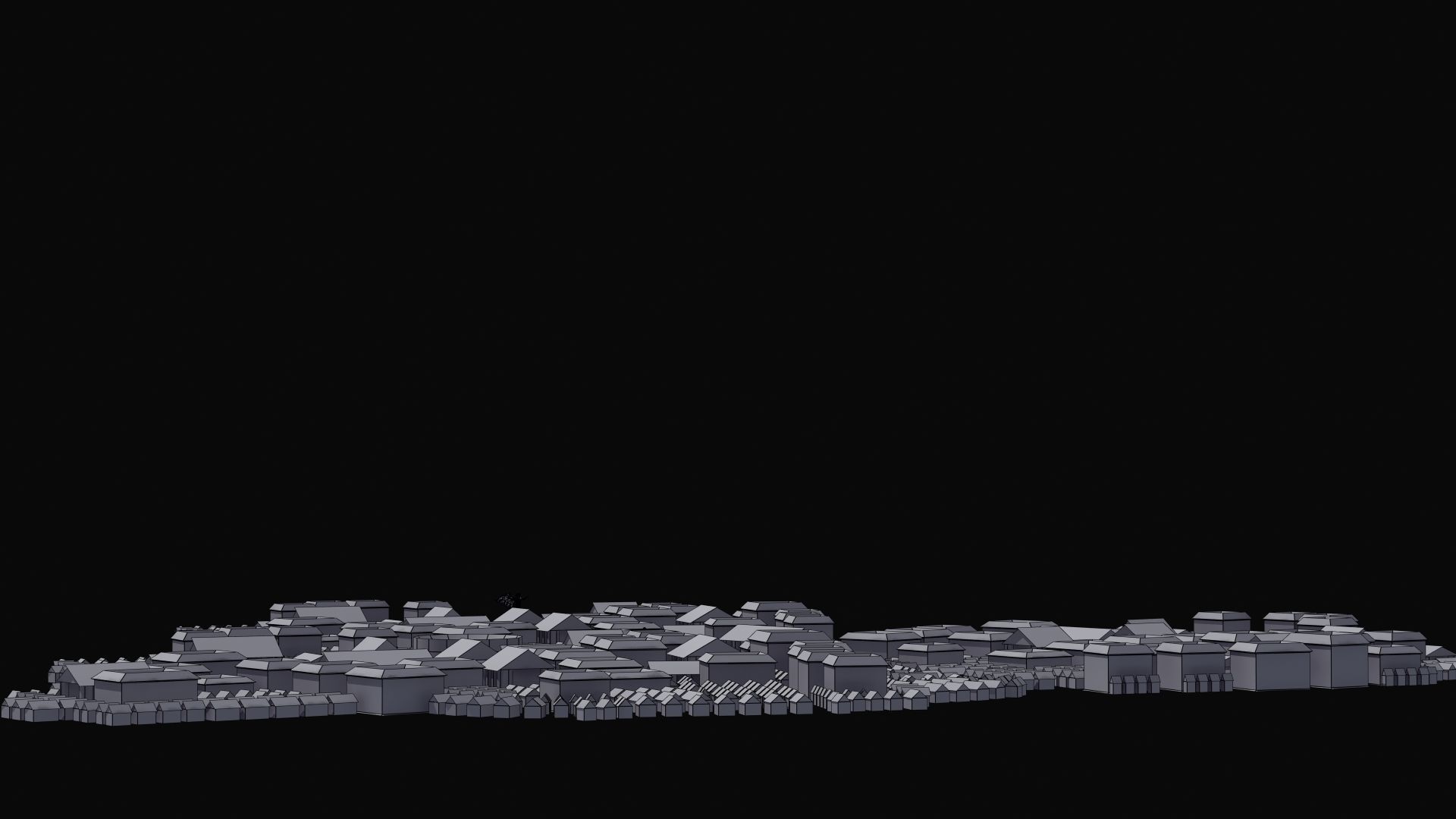 Ancient City Low-poly 3D model_39