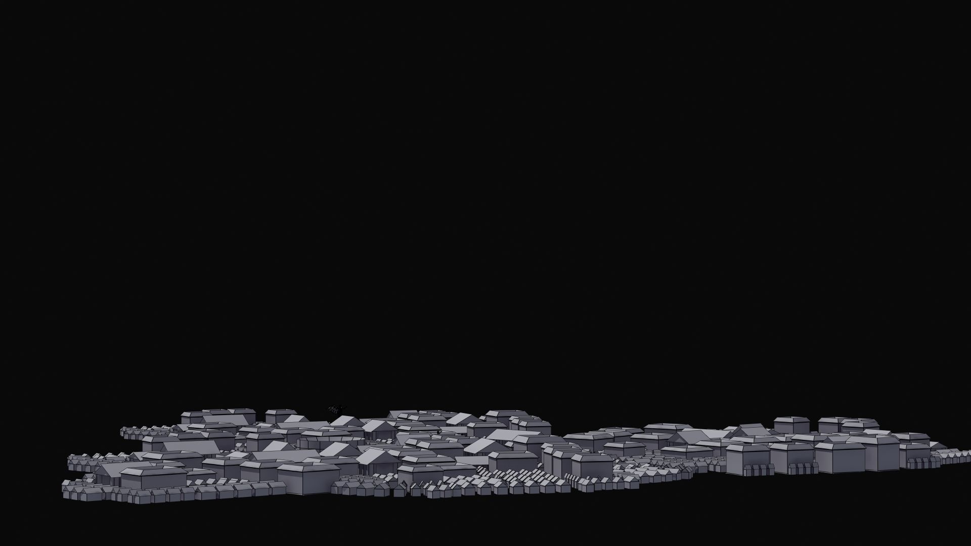 Ancient City Low-poly 3D model_40