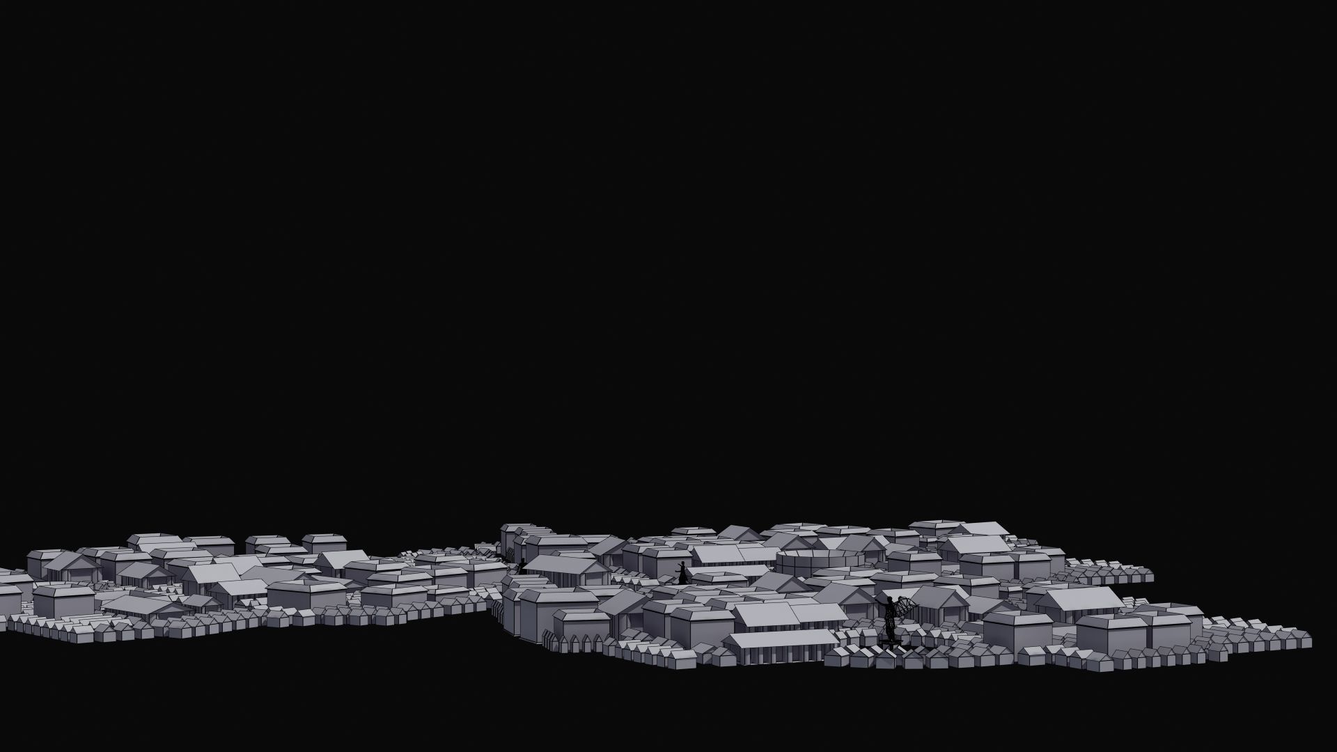 Ancient City Low-poly 3D model_46