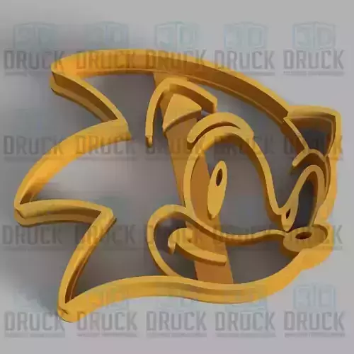 Sonic Cookie Cutter 