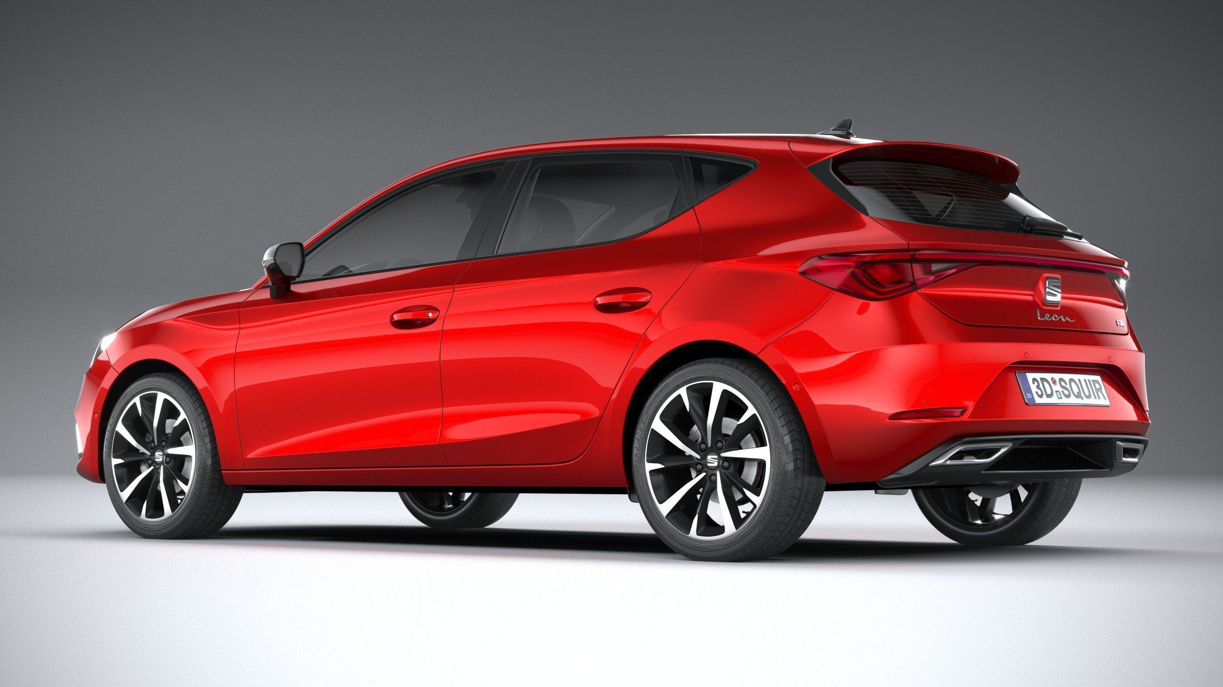 Seat Leon FR 2020 3D model_5