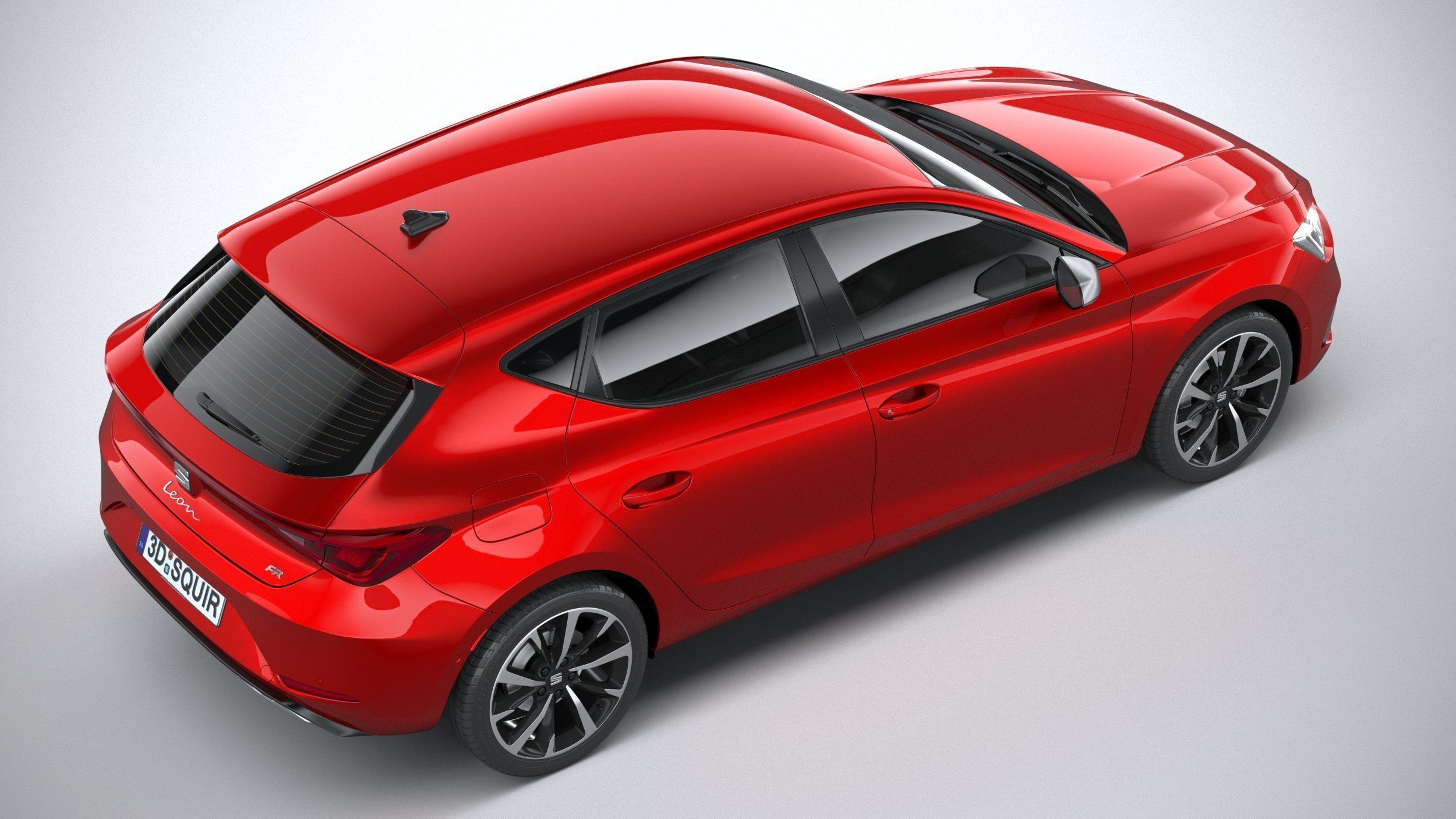 Seat Leon FR 2020 3D model_10