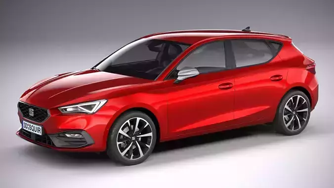 Seat Leon FR 2020 3D model