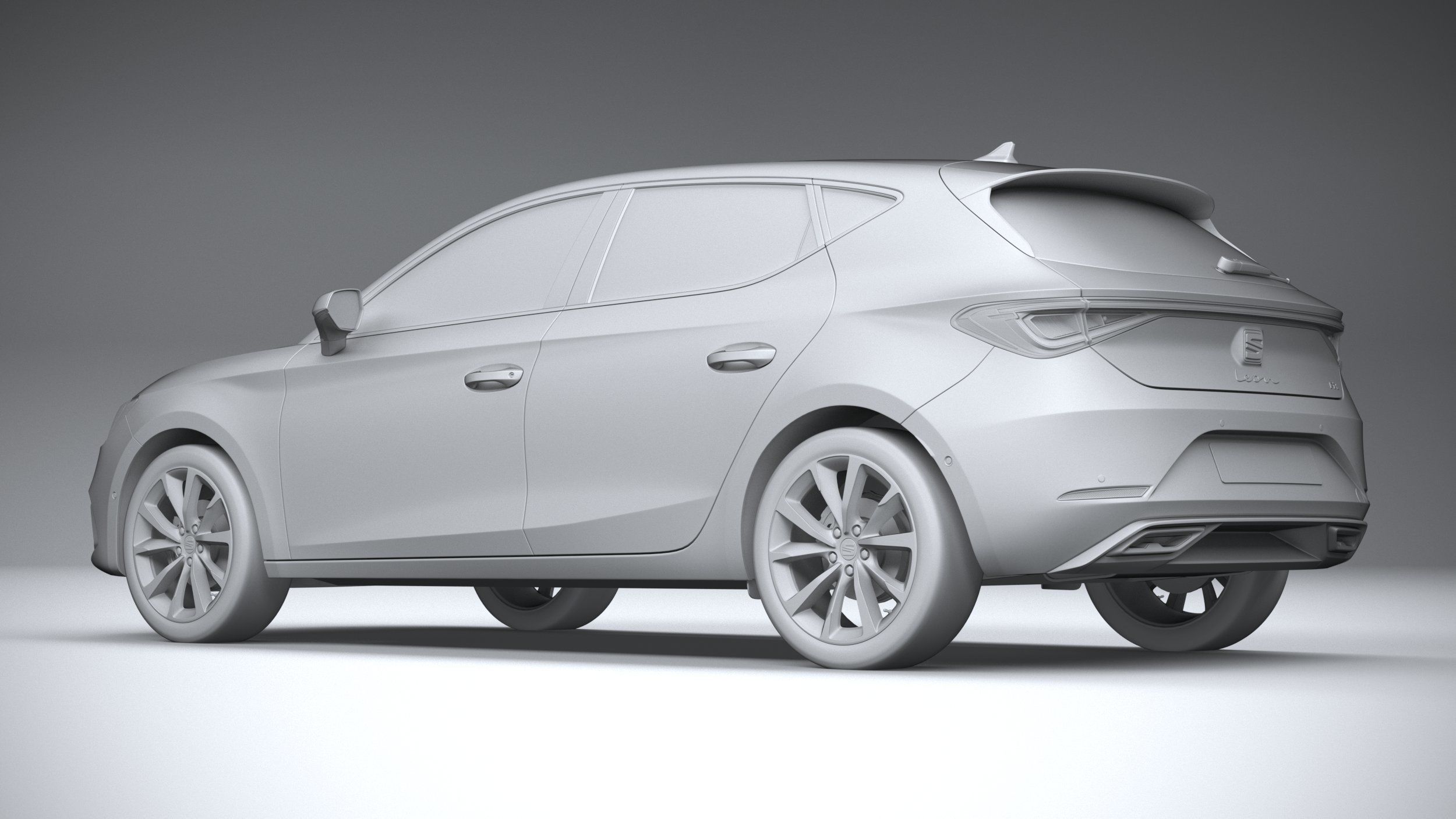 Seat Leon FR 2020 3D model_21
