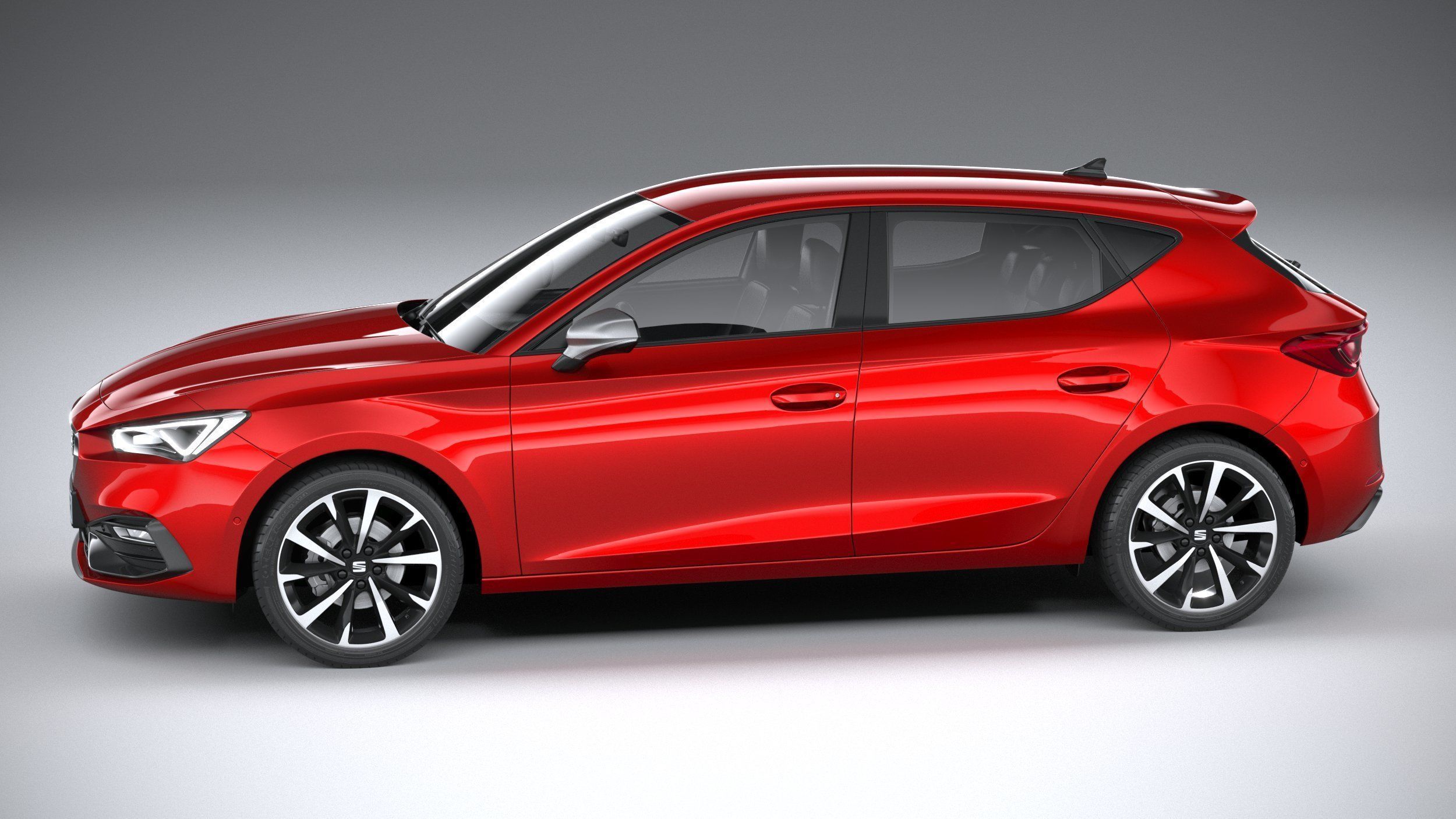 Seat Leon FR 2020 3D model_8