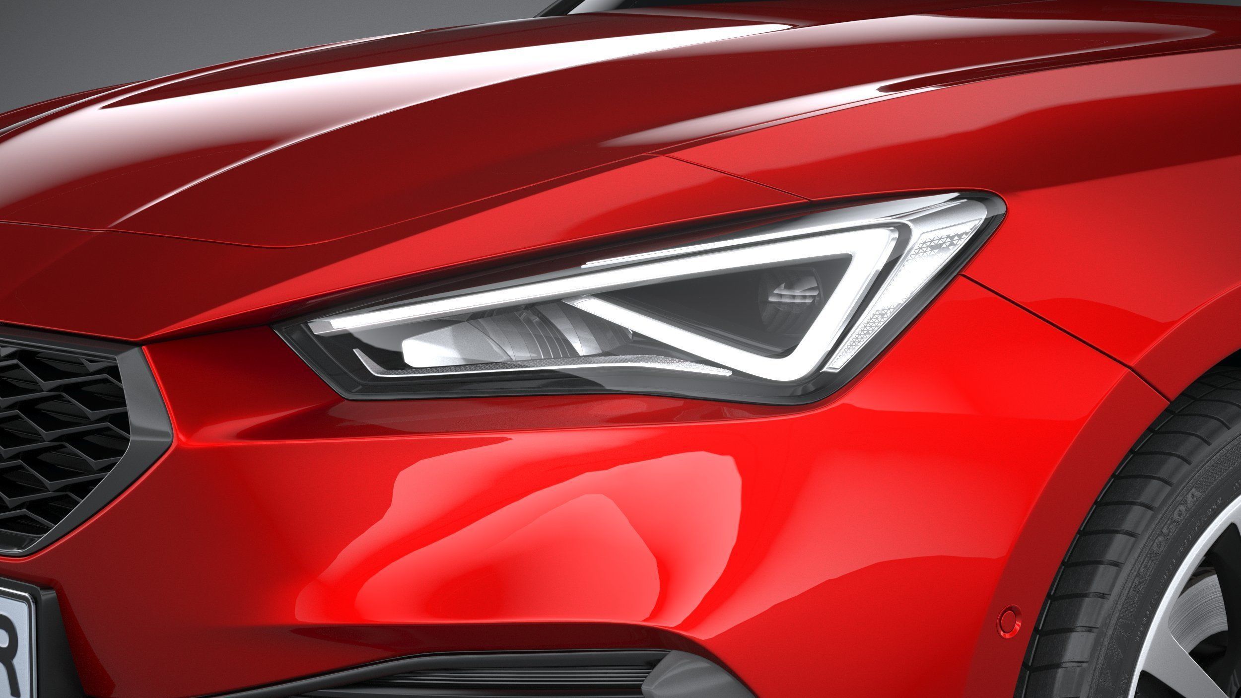 Seat Leon FR 2020 3D model_14