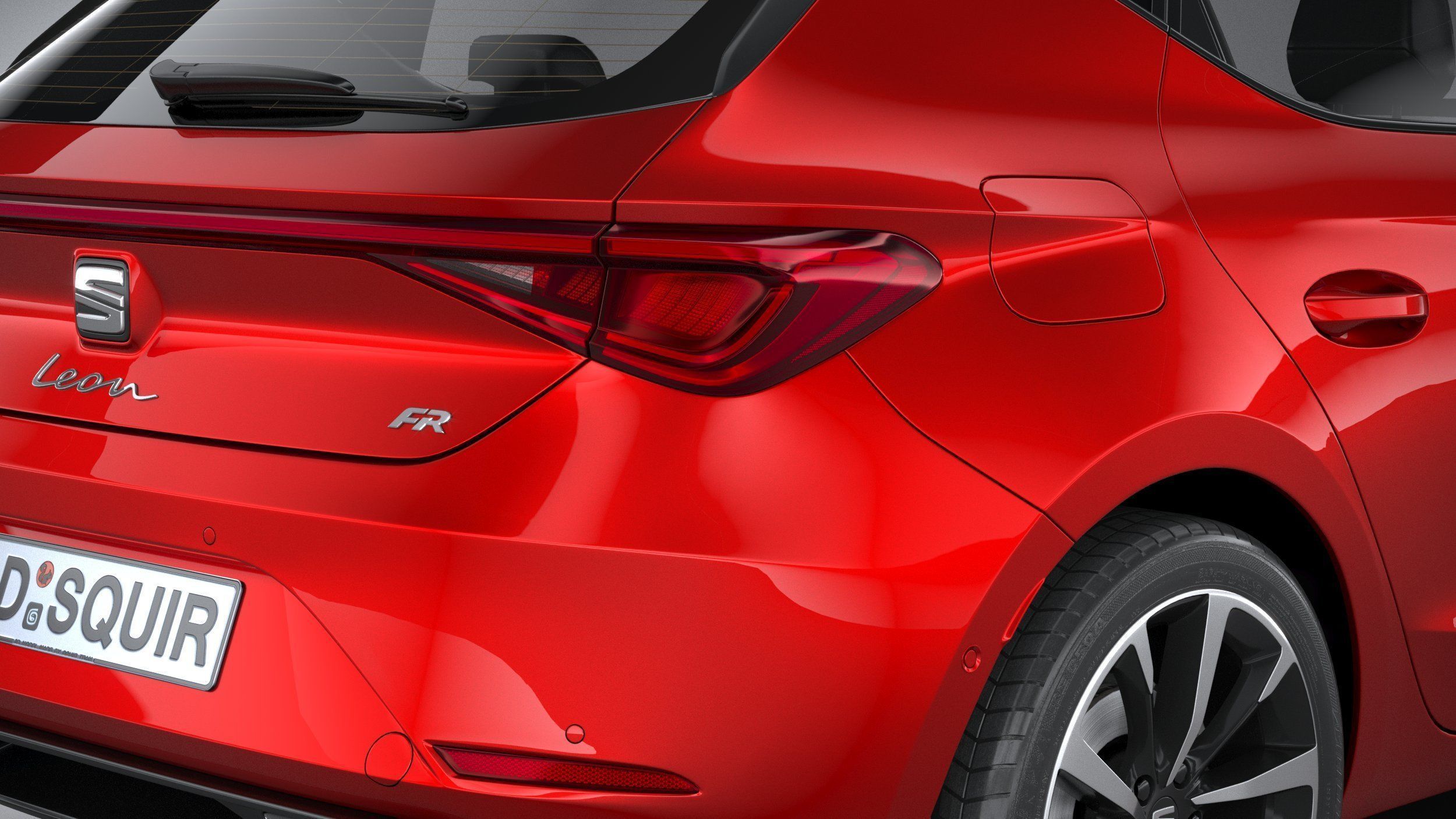 Seat Leon FR 2020 3D model_18