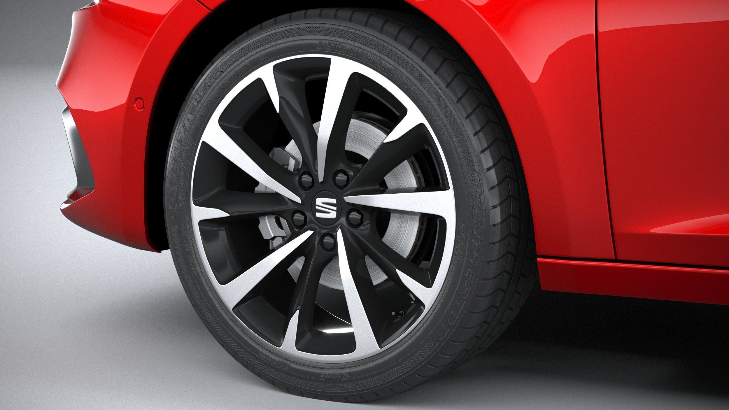 Seat Leon FR 2020 3D model_16