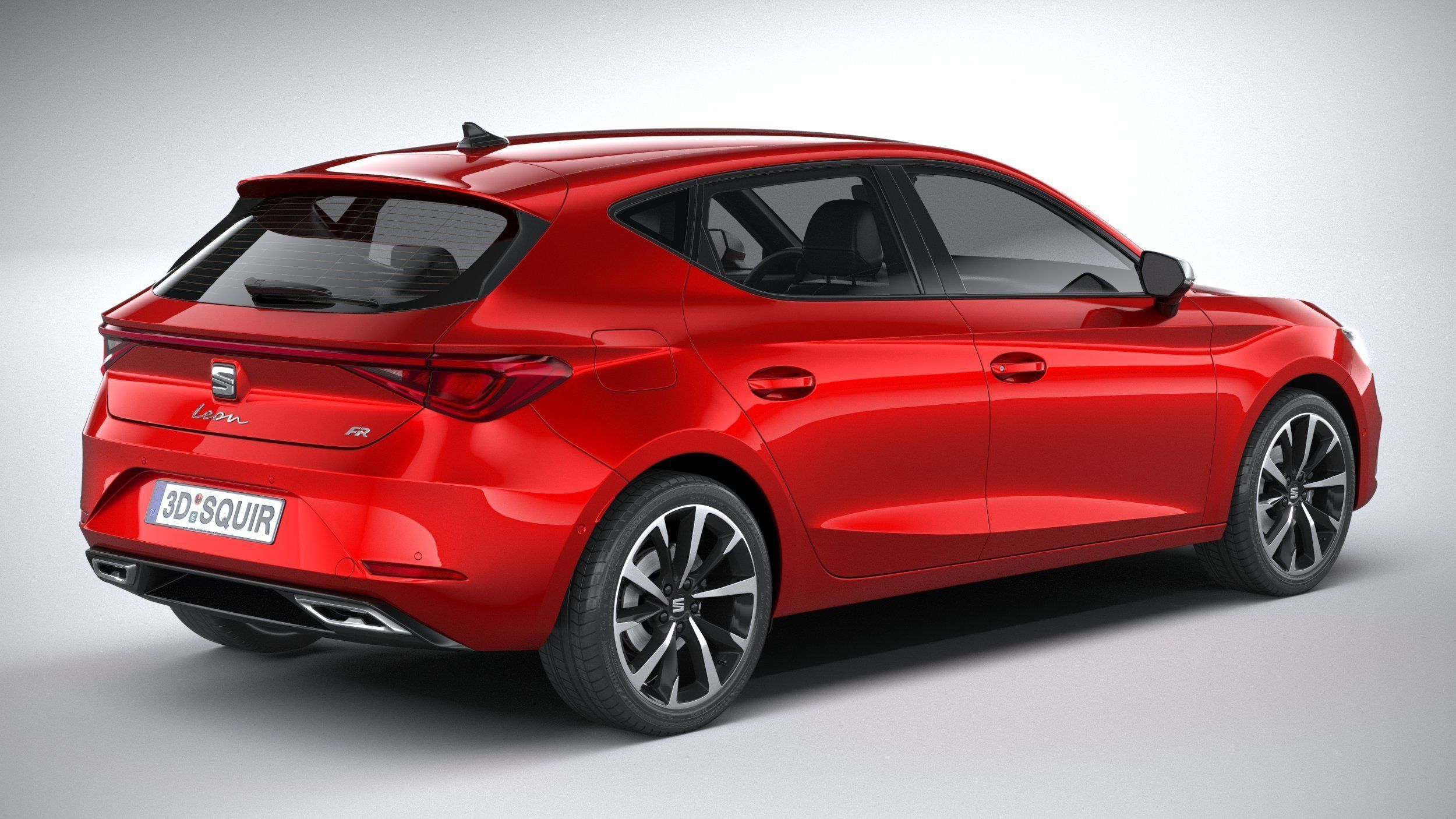 Seat Leon FR 2020 3D model_17