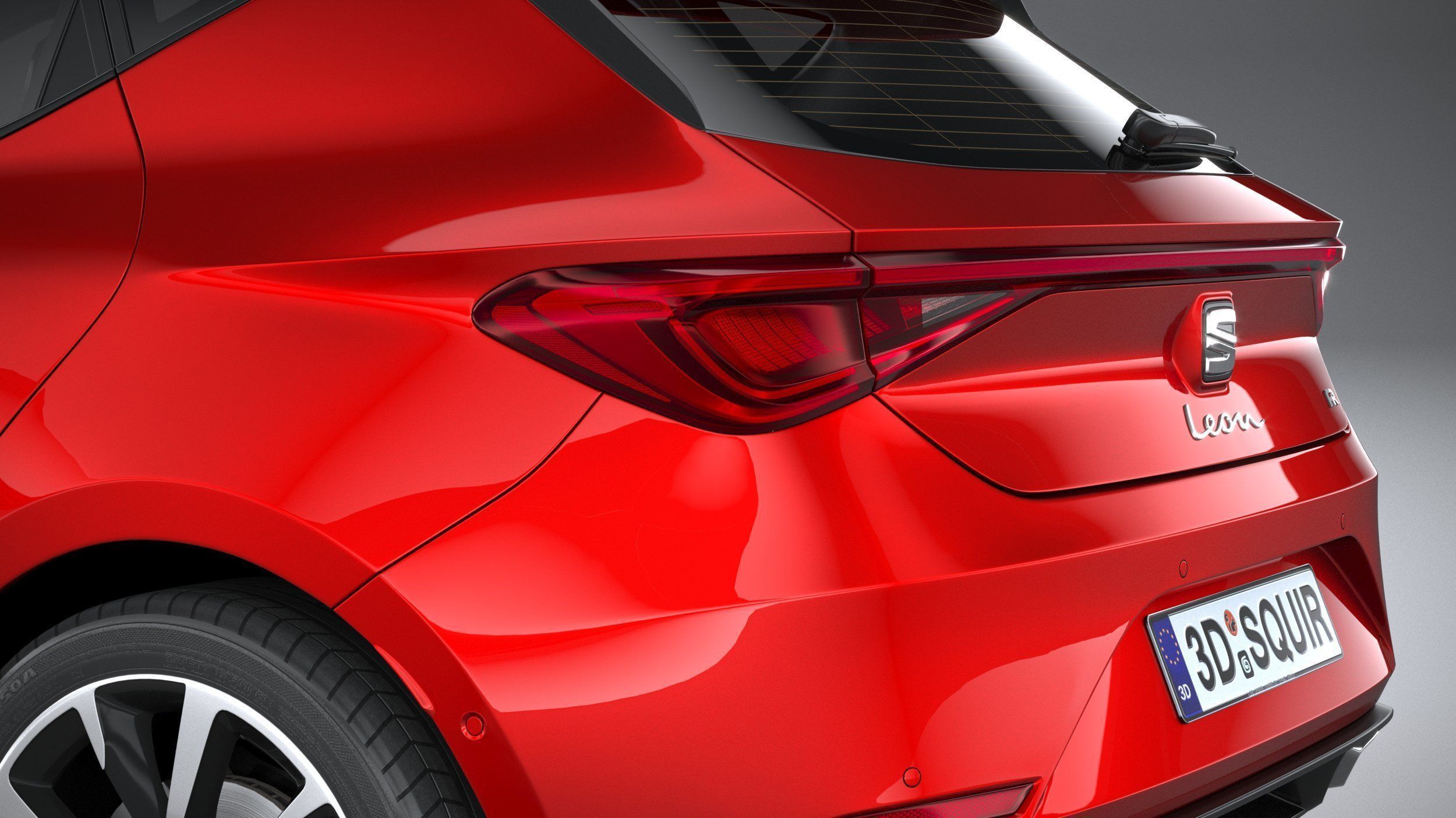 Seat Leon FR 2020 3D model_6