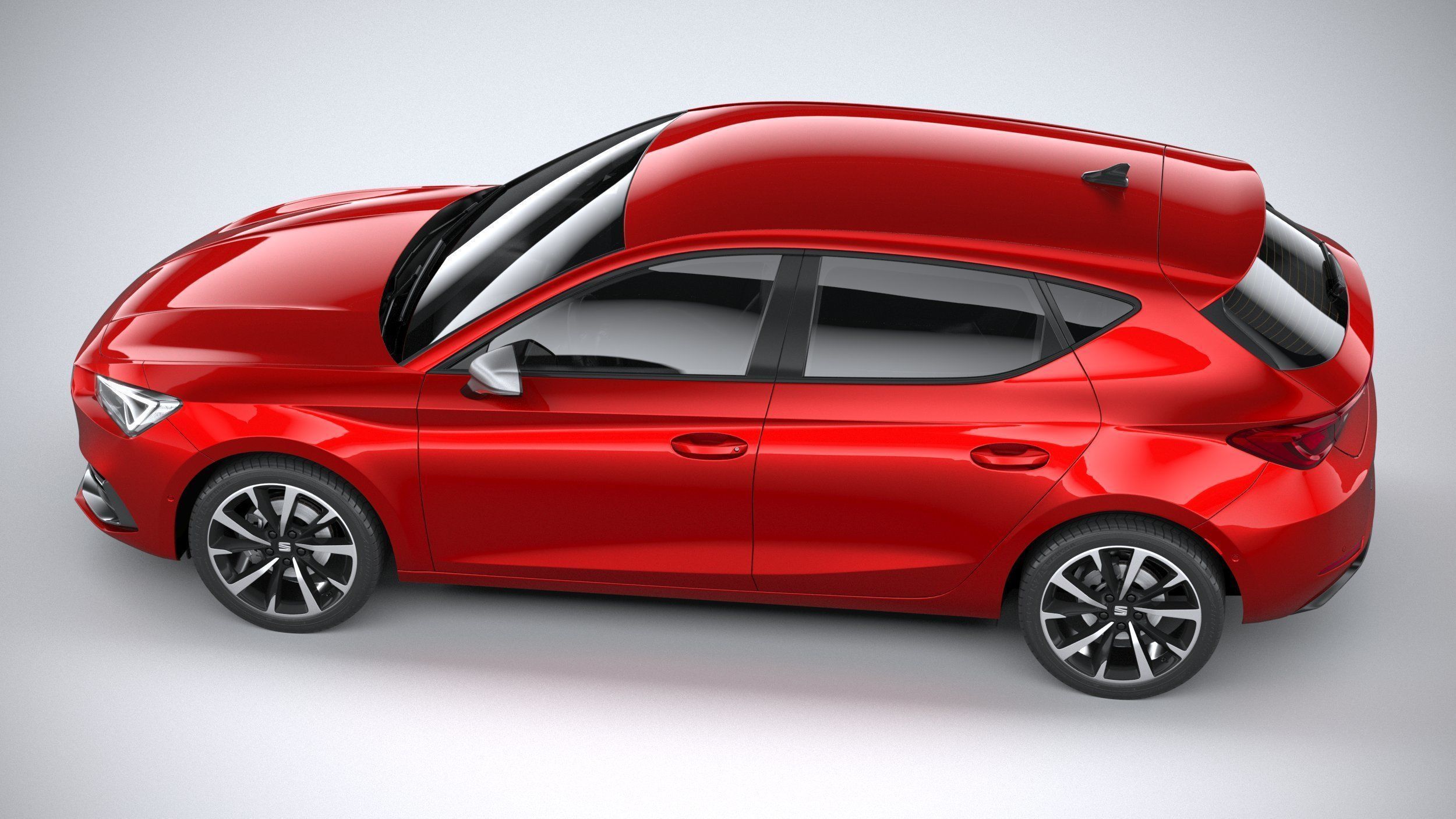 Seat Leon FR 2020 3D model_9