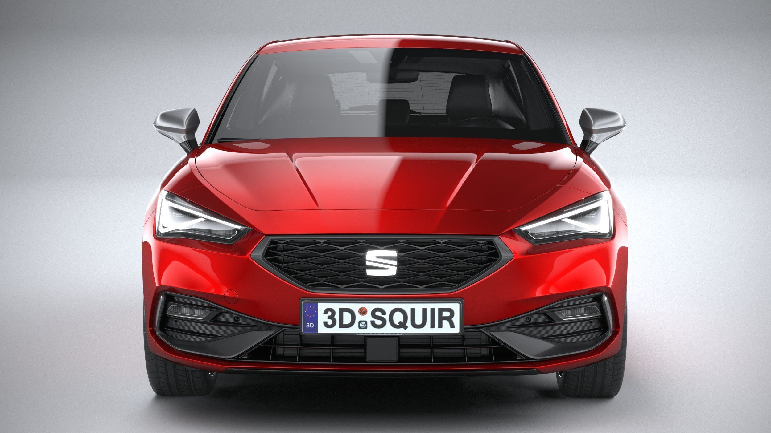 Seat Leon FR 2020 3D model_13