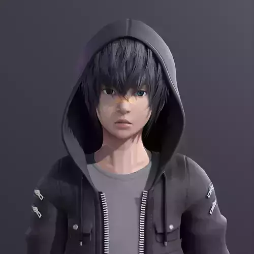 Nix Strandia Blender Model