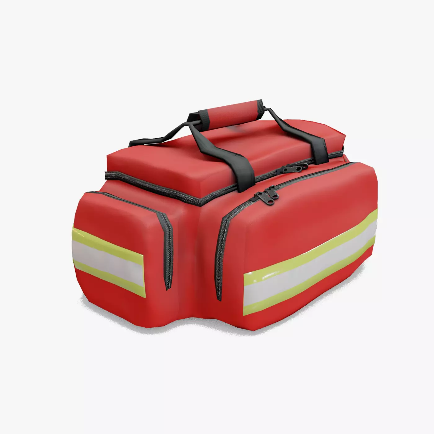 Paramedic bag Low-poly 3D model_0
