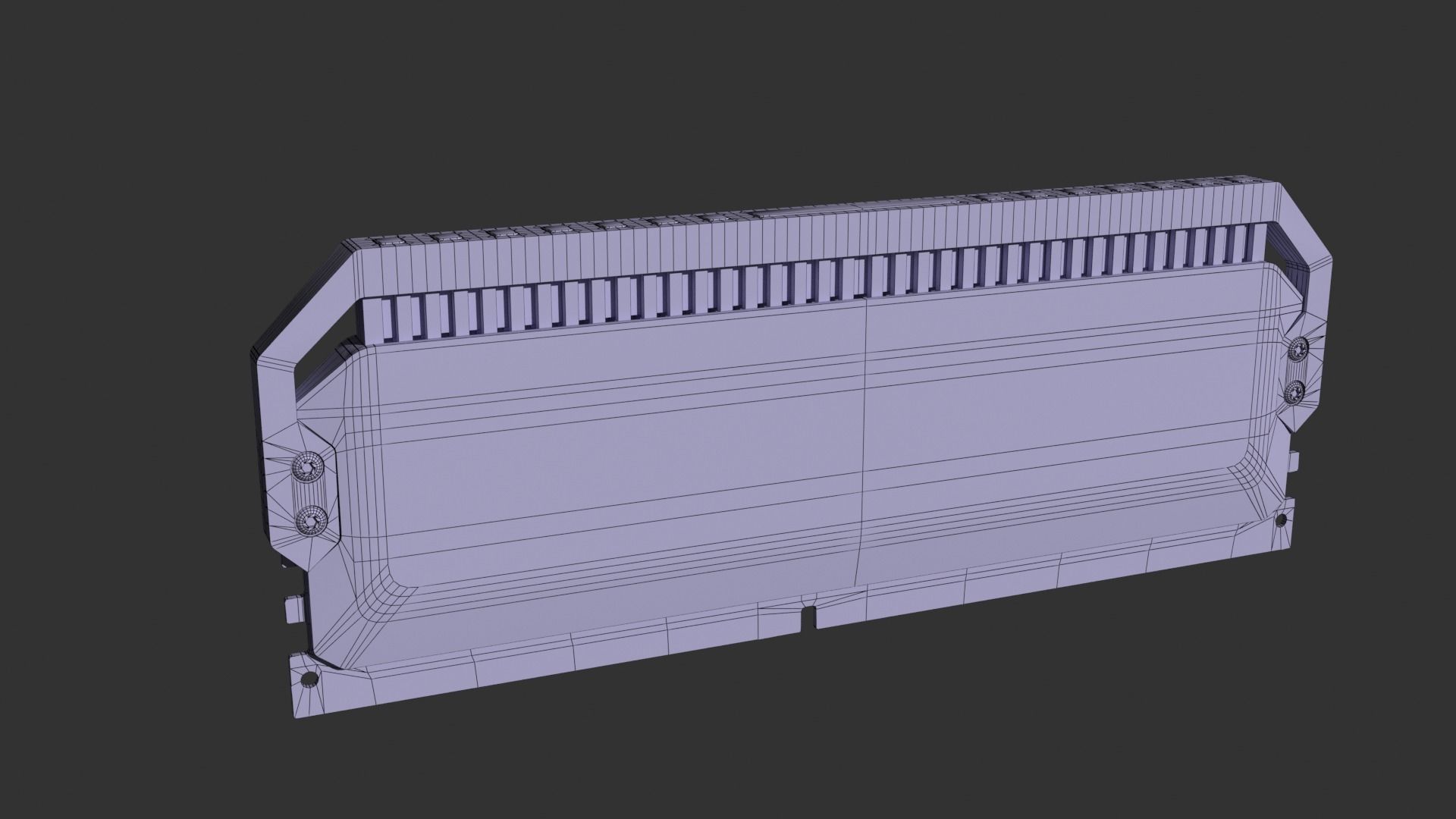 Corsair Dominator Low-poly 3D model_4