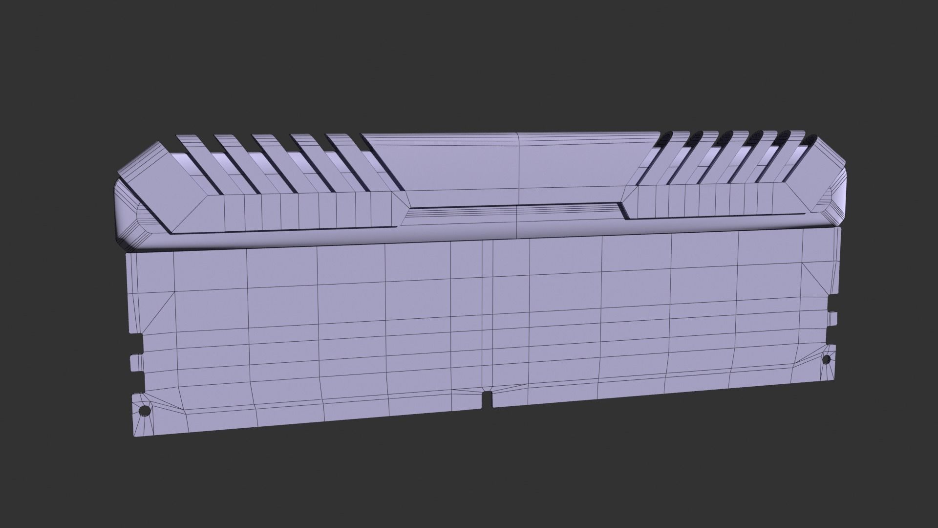 Corsair Vengeance Low-poly 3D model_4