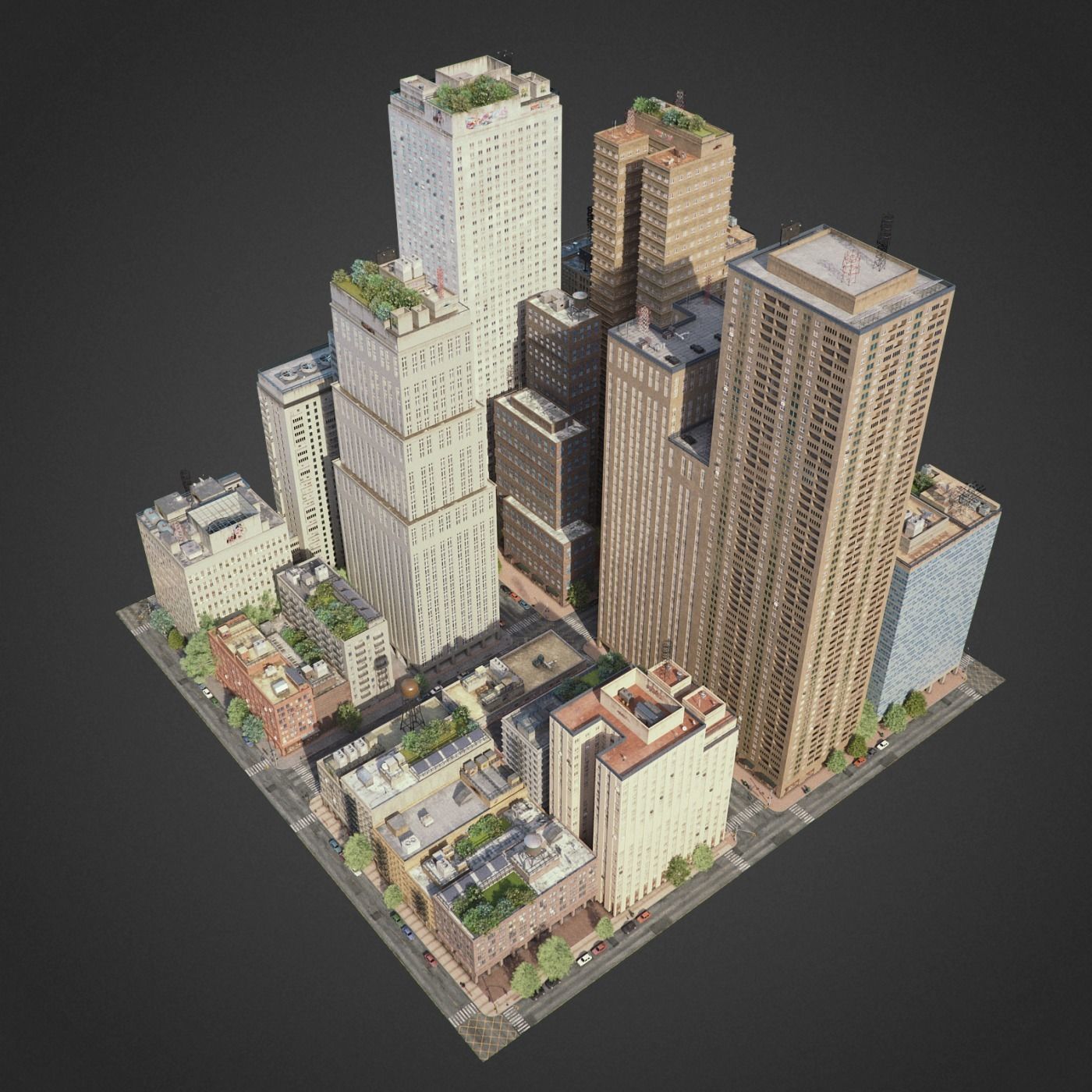 City District C13-A11 3D model_1