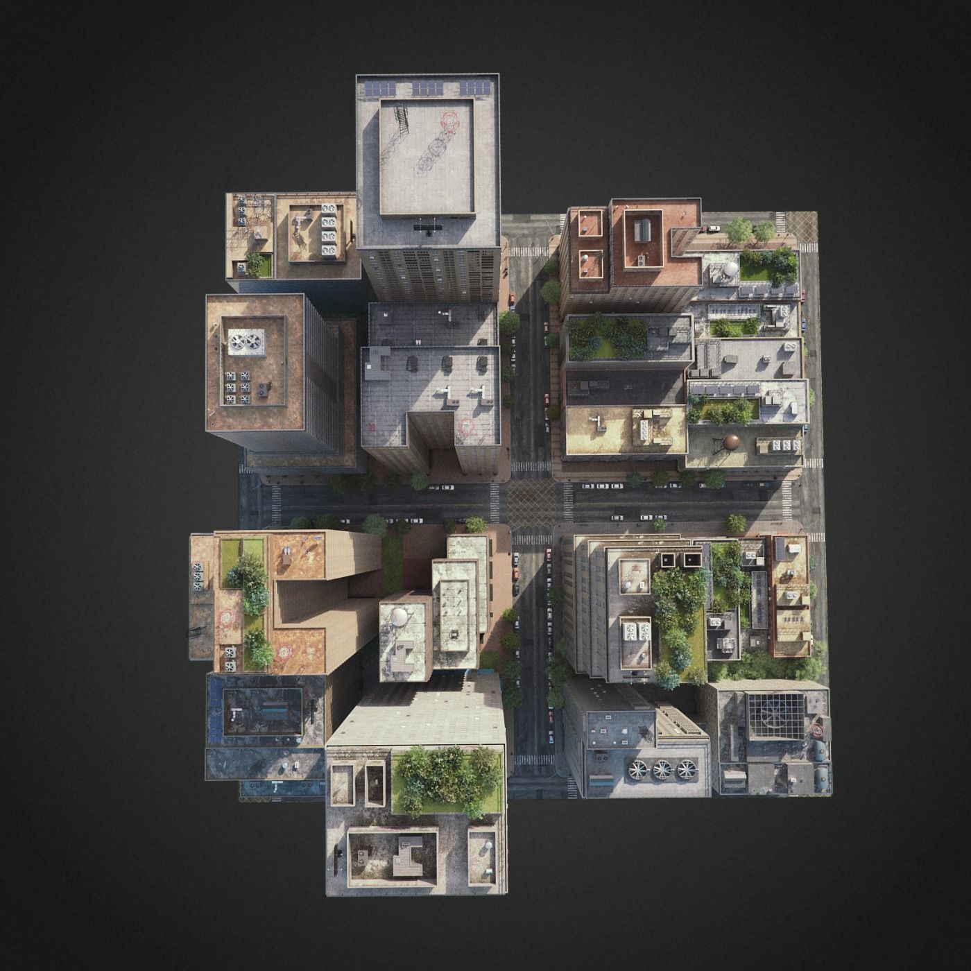 City District C13-A11 3D model_12