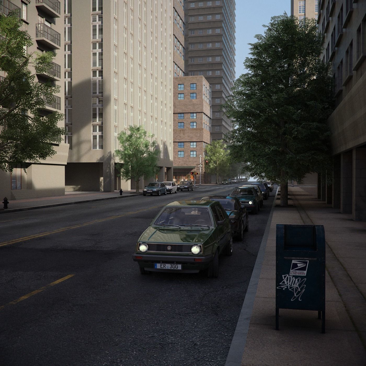 City District C13-A11 3D model_10