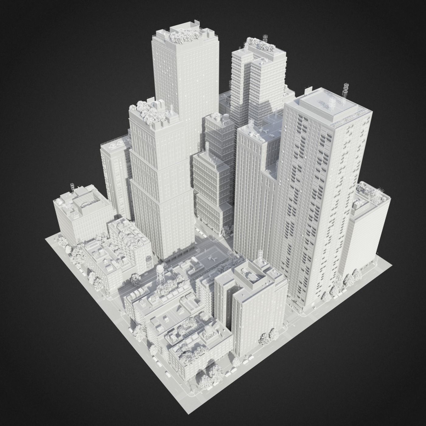 City District C13-A11 3D model_17