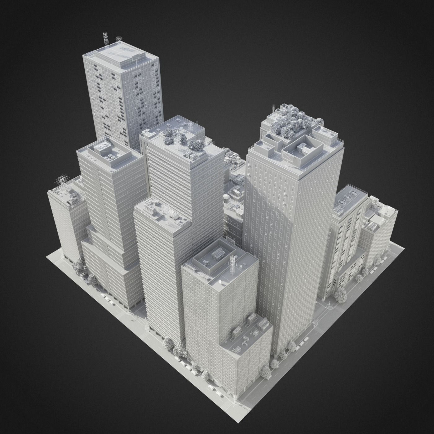 City District C13-A11 3D model_14