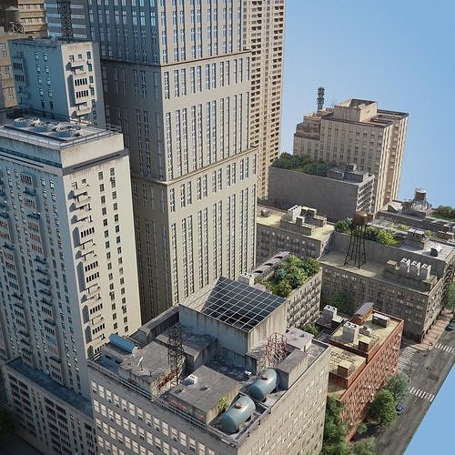 City District C13-A11 3D model 6