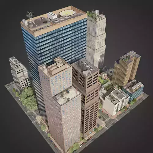 Realistic City District C17-A29