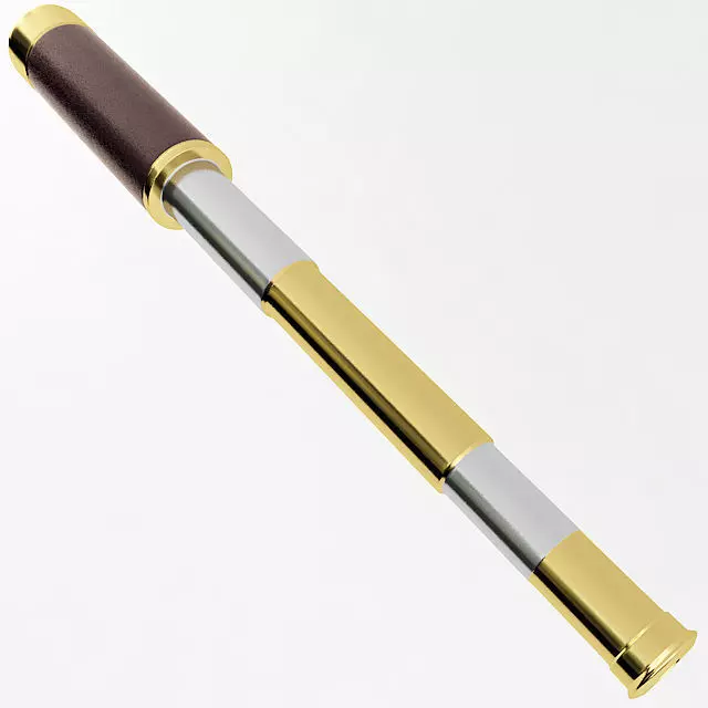 Pocket Telescope 3D model_0