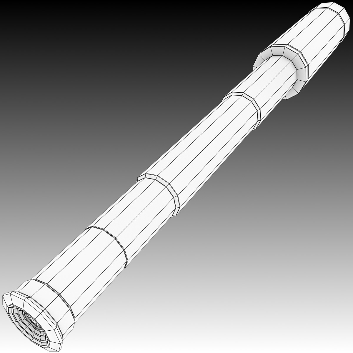 Pocket Telescope 3D model_4