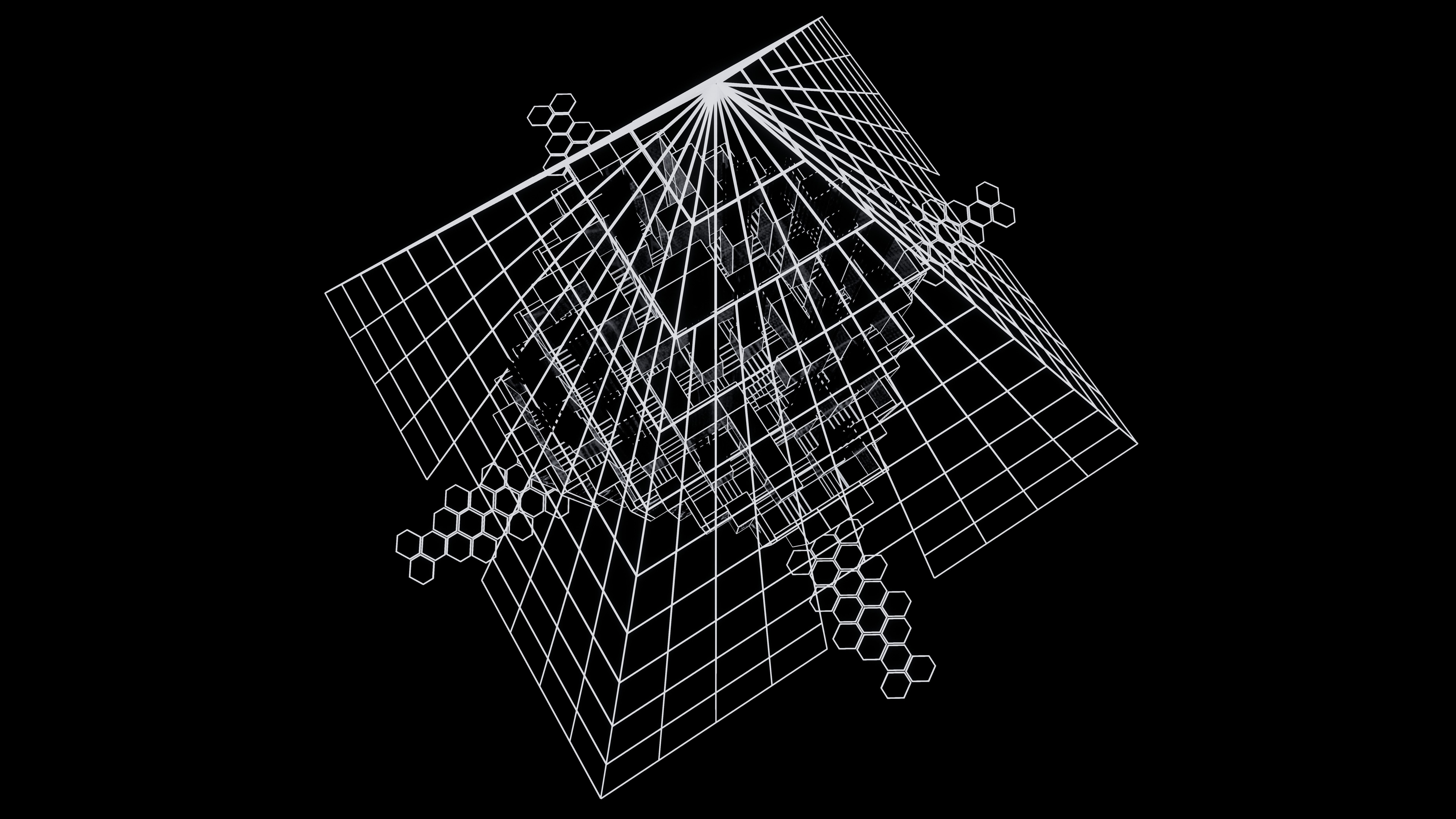 Minimalist Labyrinth Free low-poly 3D model_11