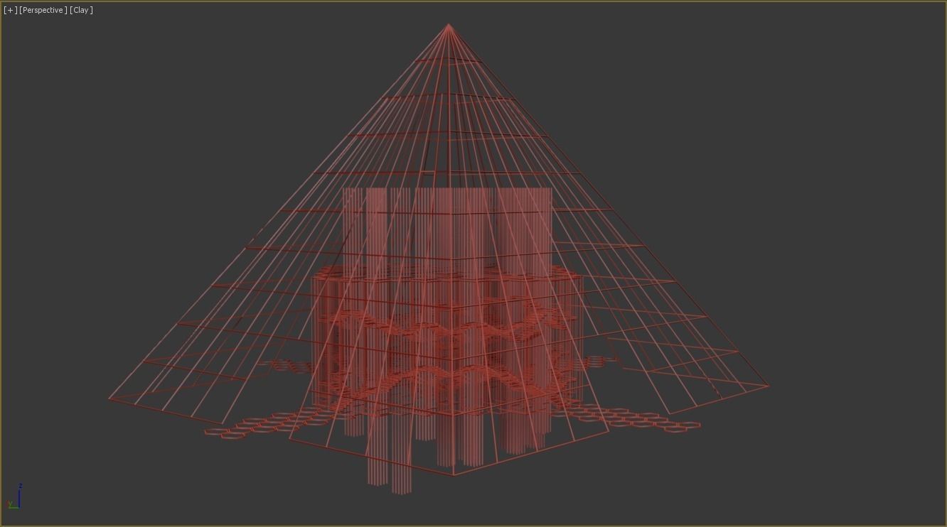 Minimalist Labyrinth Free low-poly 3D model_17