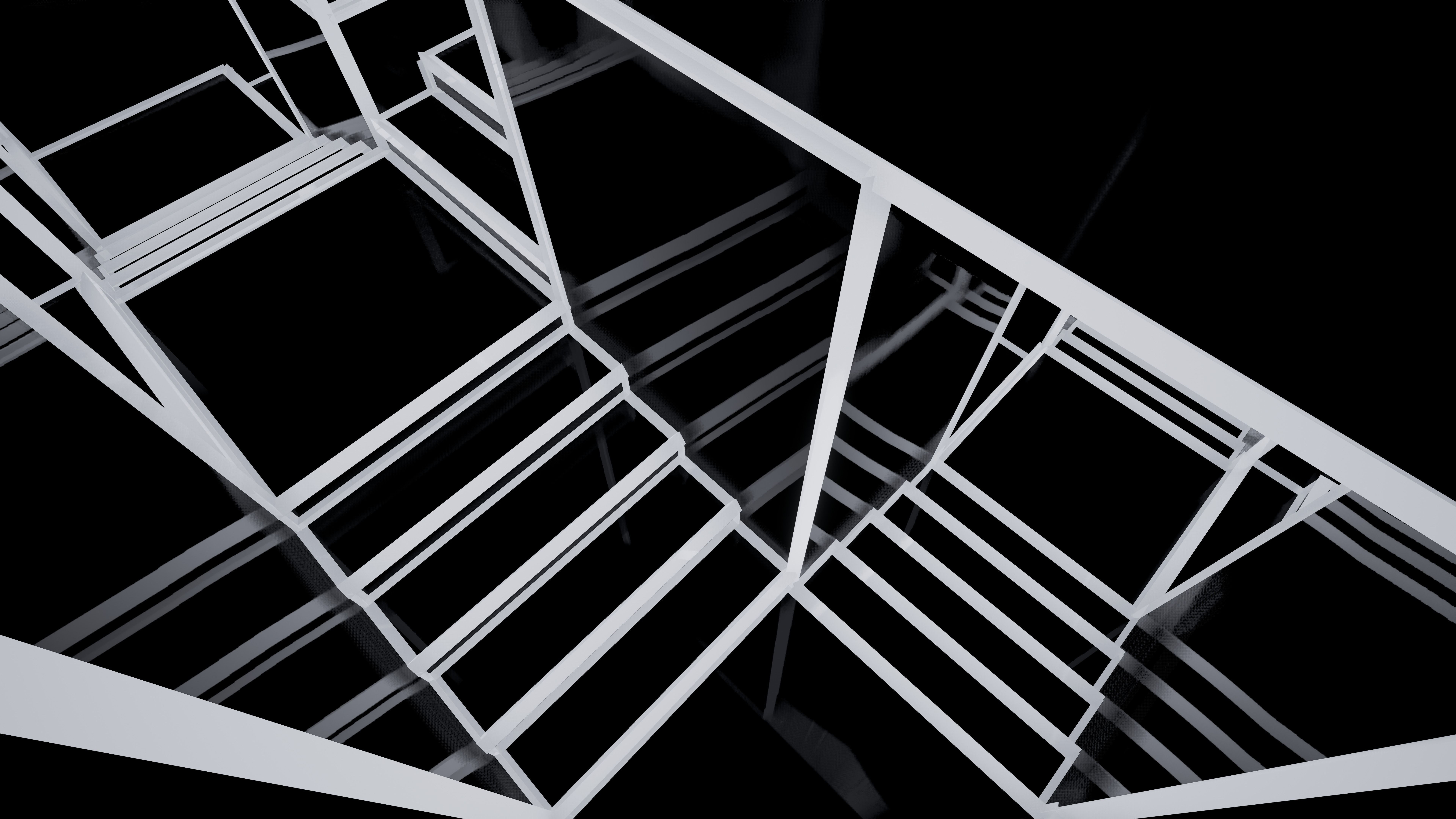 Minimalist Labyrinth Free low-poly 3D model_12