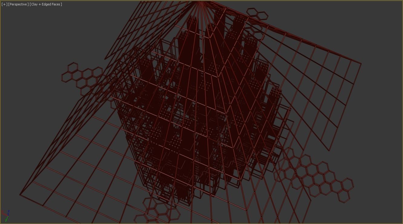 Minimalist Labyrinth Free low-poly 3D model_18