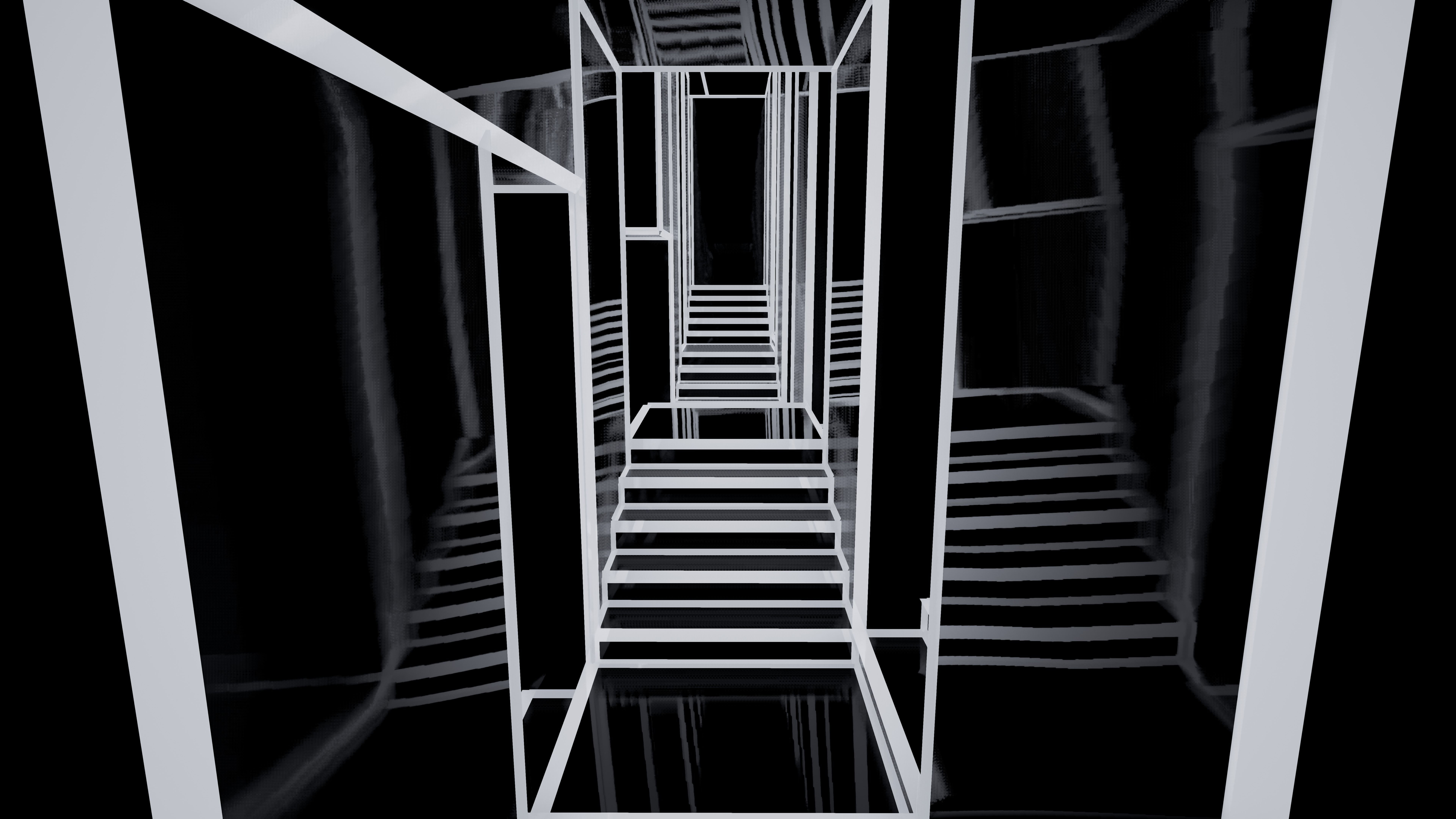 Minimalist Labyrinth Free low-poly 3D model_4