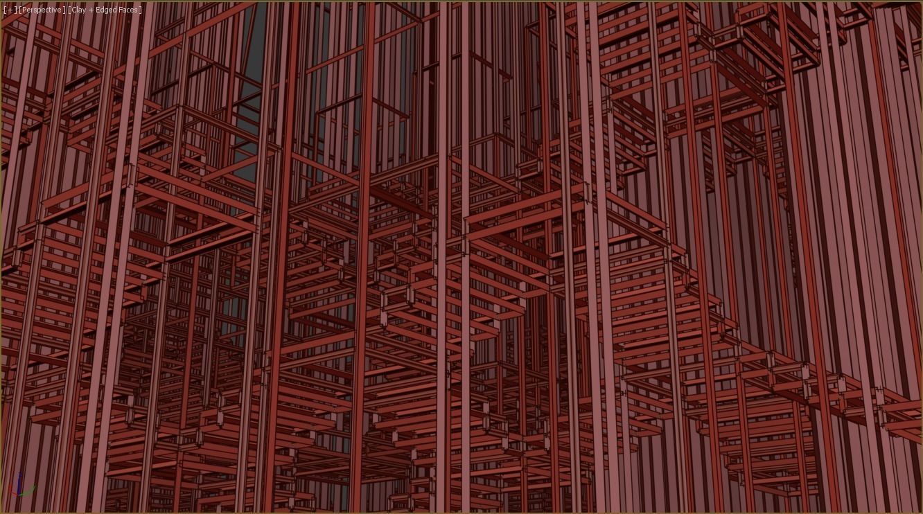 Minimalist Labyrinth Free low-poly 3D model_22