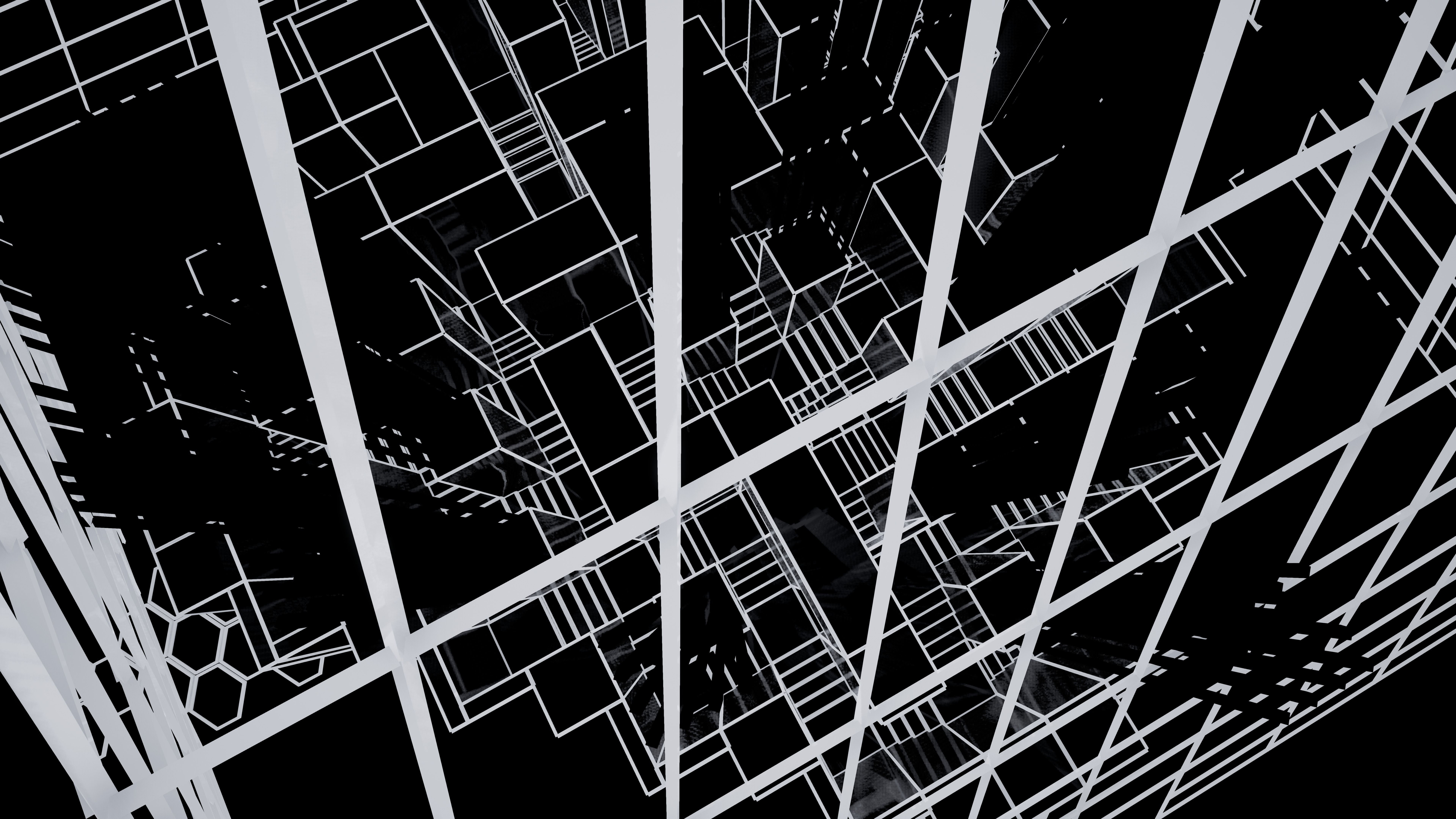 Minimalist Labyrinth Free low-poly 3D model_3