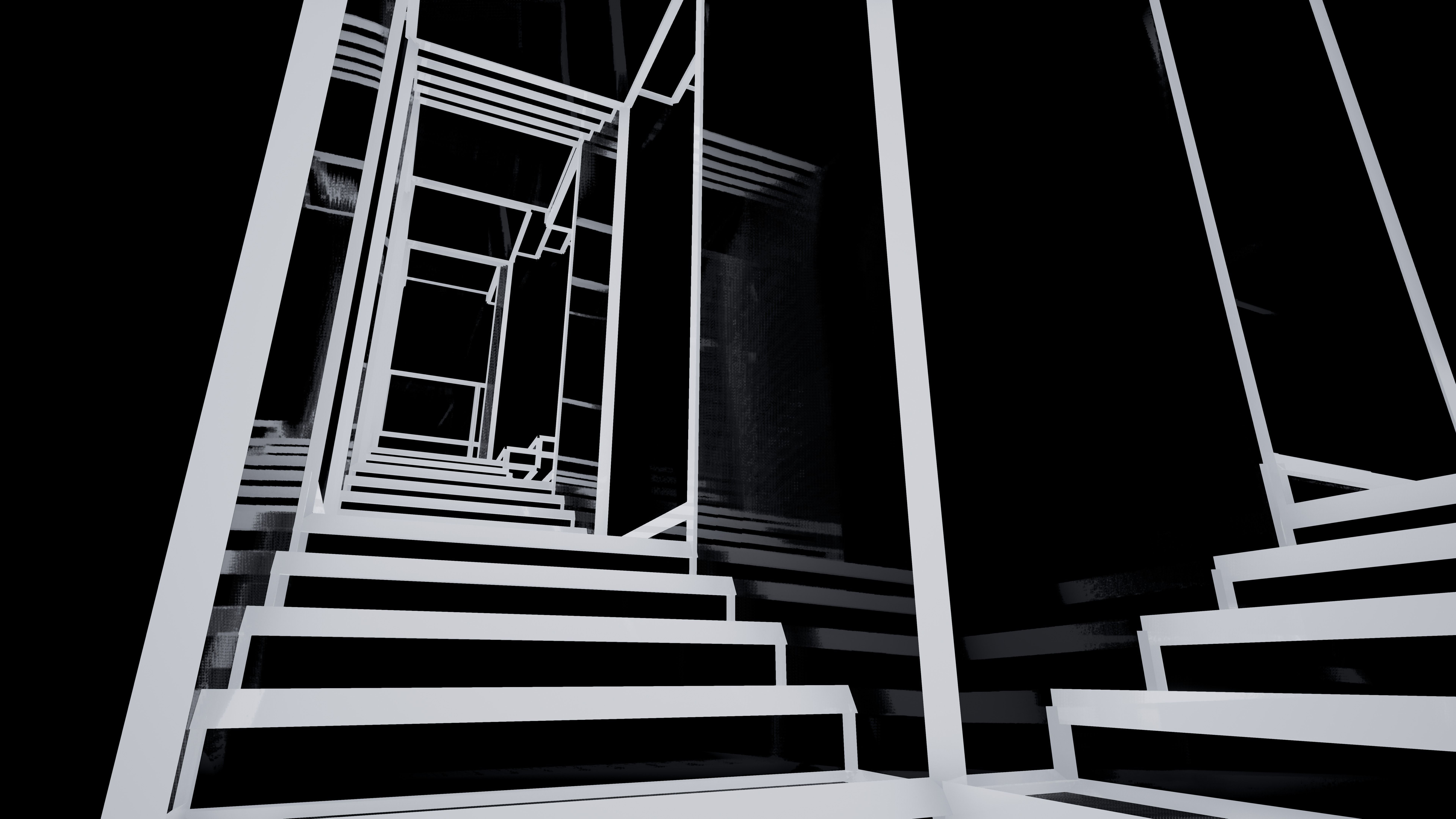 Minimalist Labyrinth Free low-poly 3D model_0