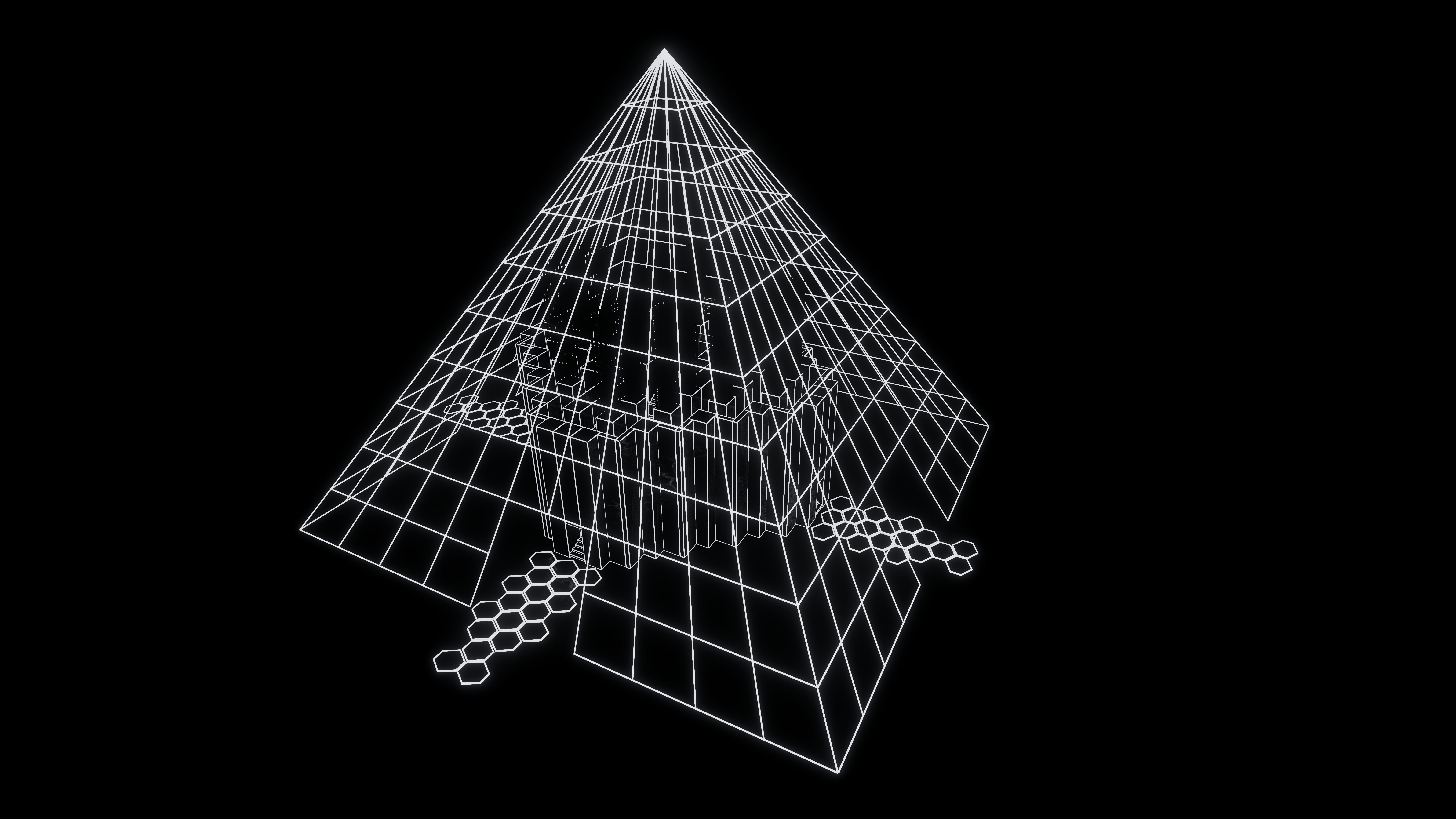 Minimalist Labyrinth Free low-poly 3D model_13