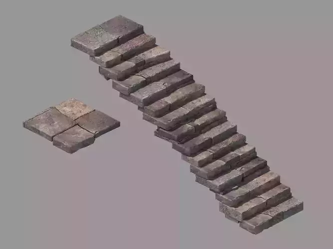 Stone - Stone Ladder 03