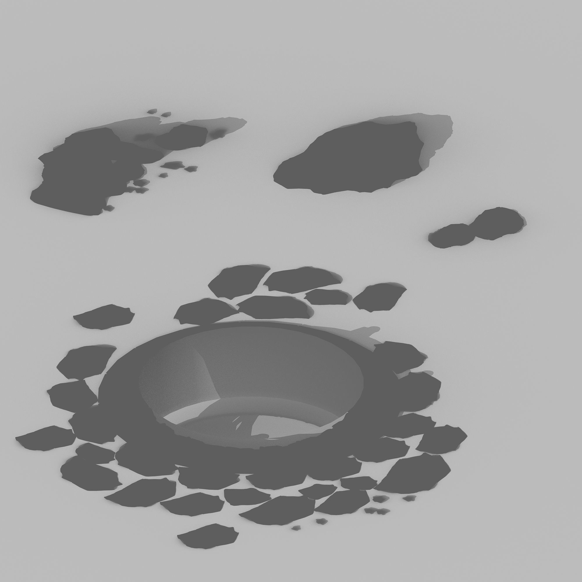 Stone - Tang Dynasty - Ishii 01 3D model_3