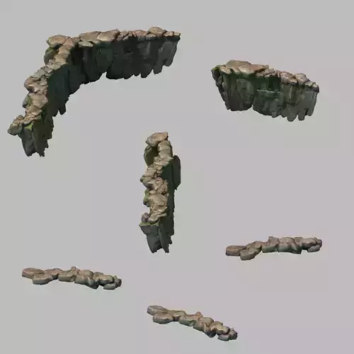 Pool side - stone 01