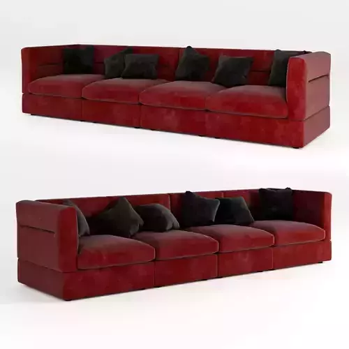 Calvaro straight sofa