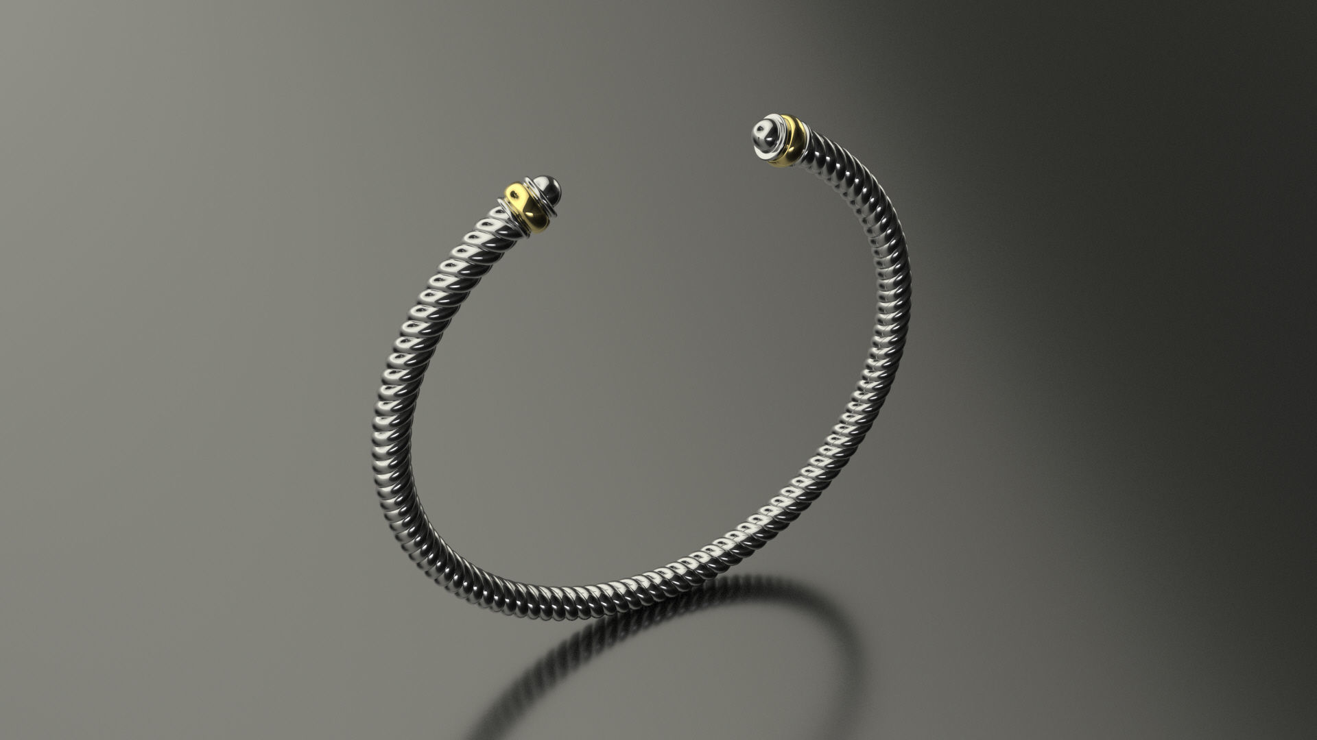 Bracelets 004 3D print model_1