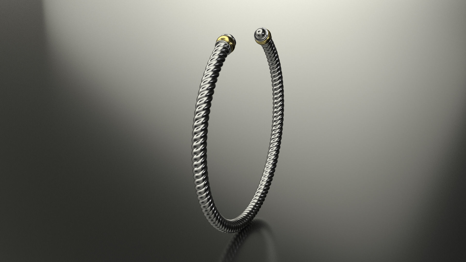 Bracelets 004 3D print model_4