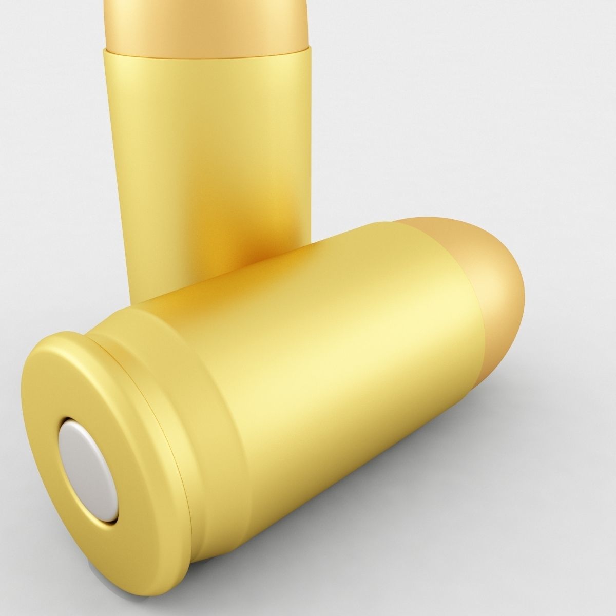 380 ACP Cartridge 3D model_1