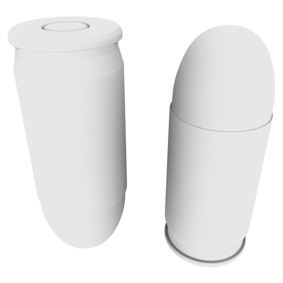 380 ACP Cartridge 3D model_3