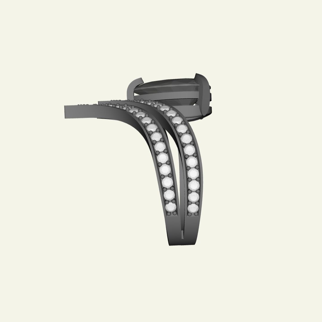 RING FIRE ON JEWEL 3D print model_7