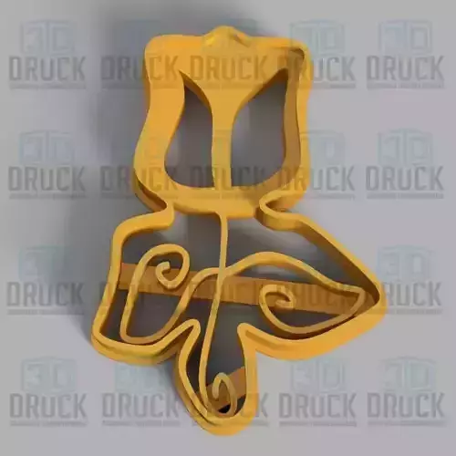 Rose - Rosa Cookie Cutter