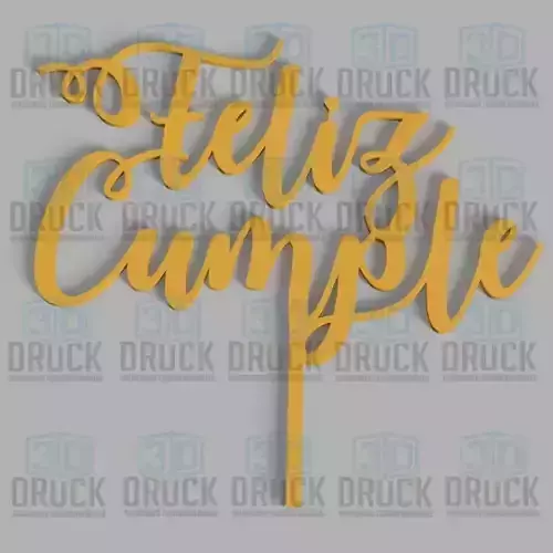 Tooper Cake Cookie Cutter 3D print model